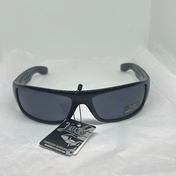 Locs Rectangle Bandanna Sunglasses – Model LOC9003-BDNA - Picture 3 of 3